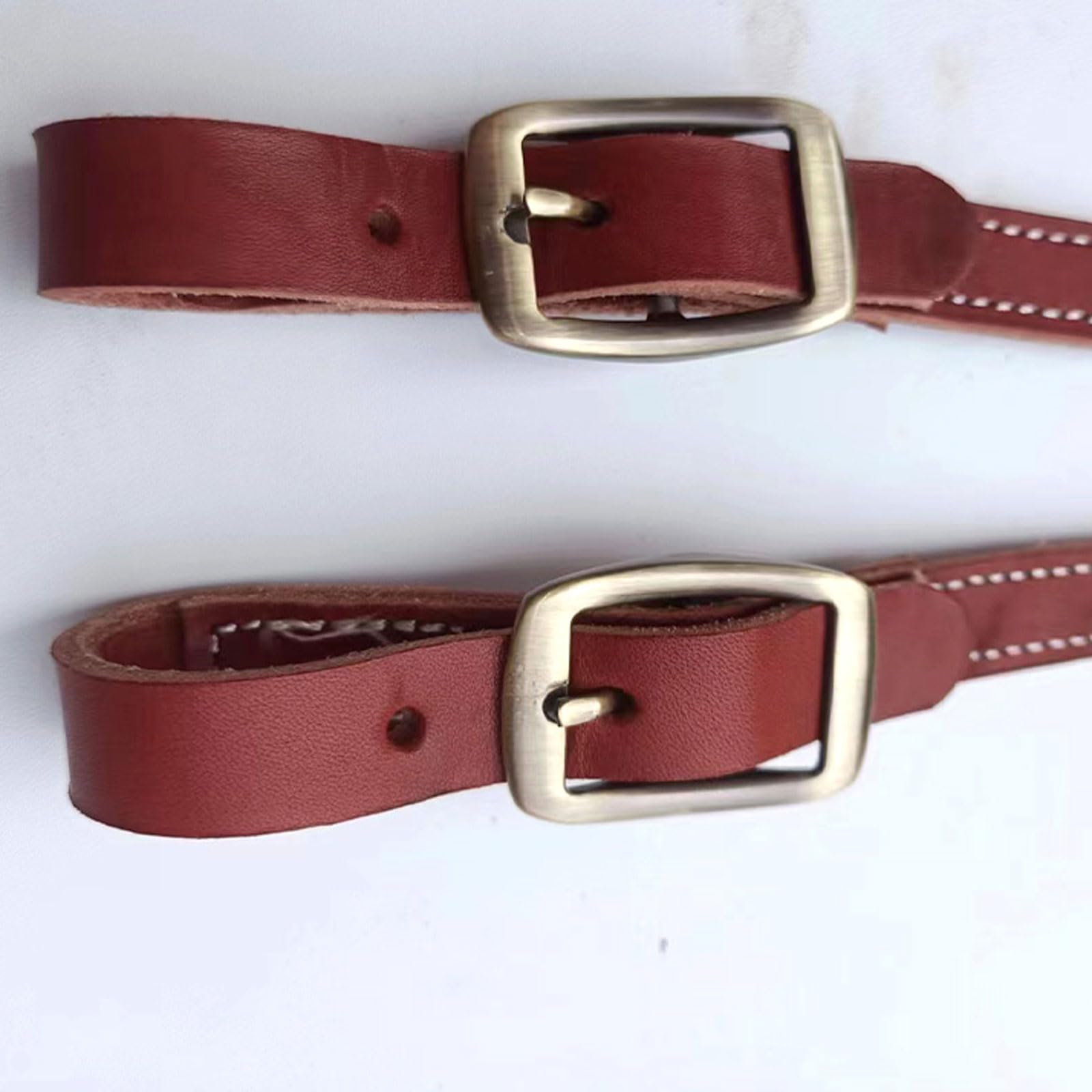 Cabeza de jaula de nylon pesada ajustable, Brida de caballo Anatomical Show, cabeza de potro, piel de vaca pura, remache, rojo/negro, 1,4-1,6 m(Schwarz)