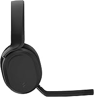 Vista 3 de Fractal Design Scape Dark - Auriculares inalámbricos para juegos de PC - Micrófono abatible para silenciar con cancelación de ruido - Duración