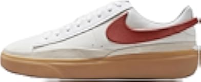Blazer Phantom Low Men's Shoes (FN5820-100, White/Summit White/Gum Yellow/Dragon Red) Size 9