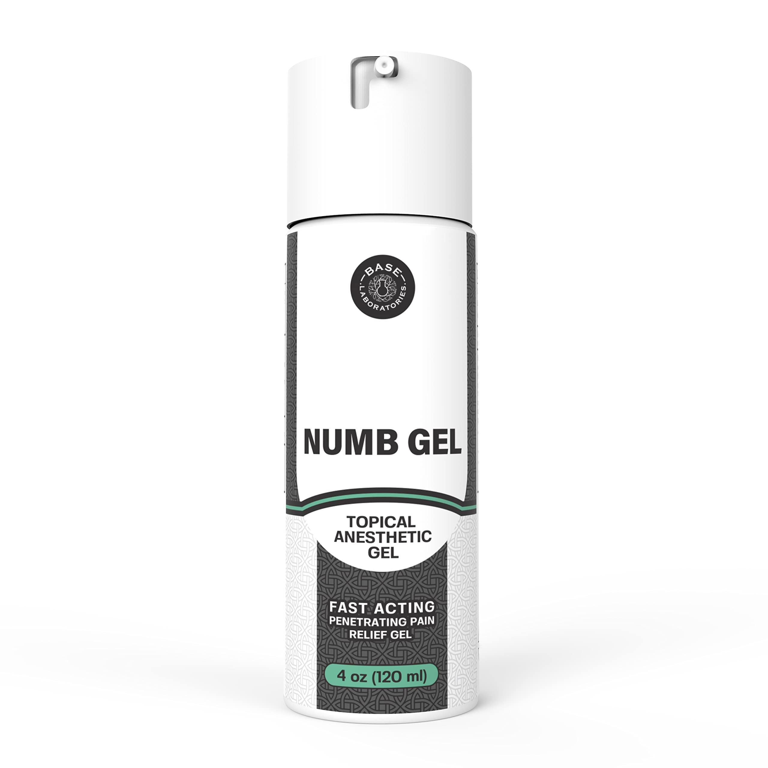 Buy Base Labs Lidocaine Numbing Gel 4oz Topical Numbing Pain Relief