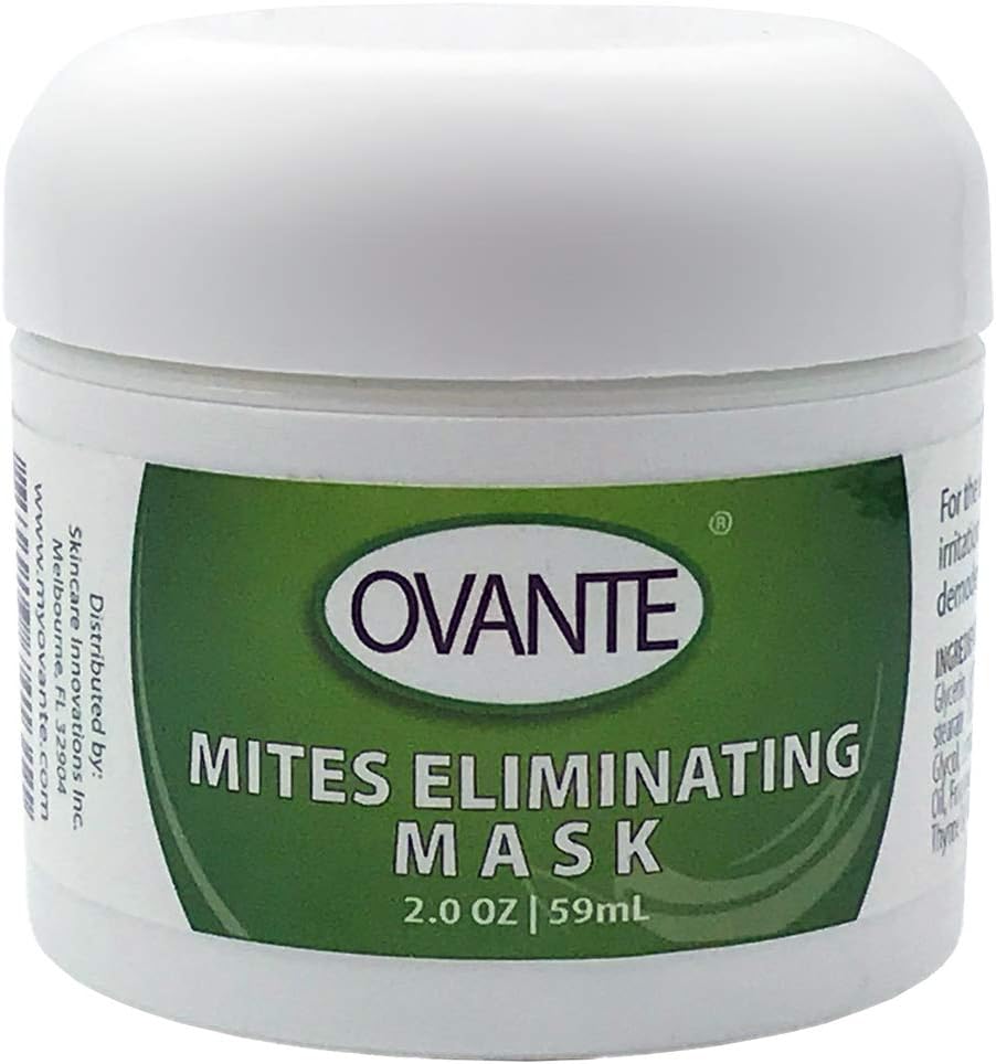 OVANTE Demodex Eliminating Face Mask for Men & Women With Human Demodicosis - 2.0 OZ