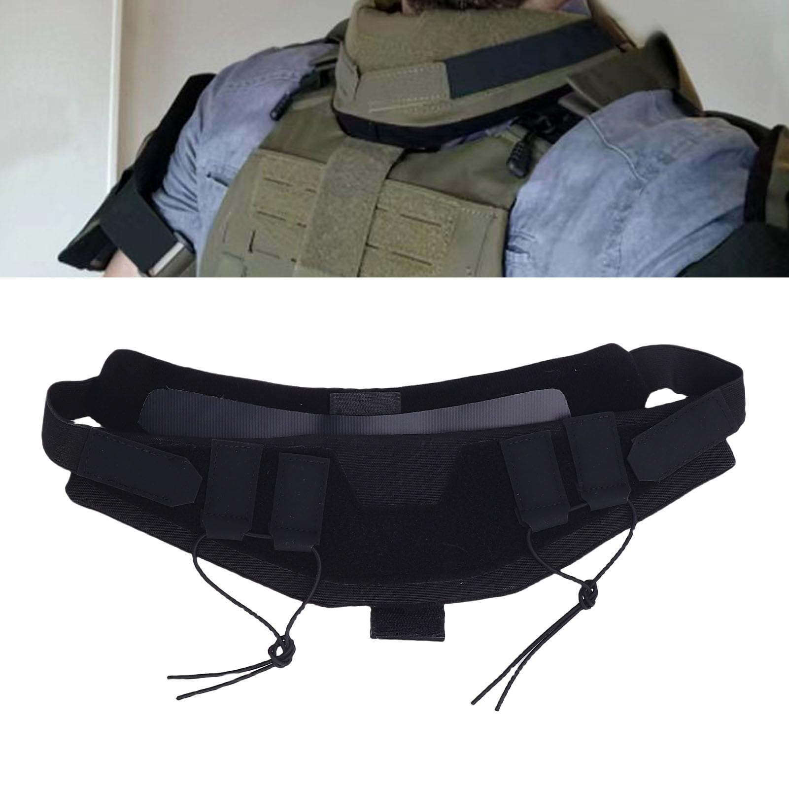 Windproof Vest Neck Guard, Universal Neck Protector with Adjustable Size for Outdoor Activities (1)