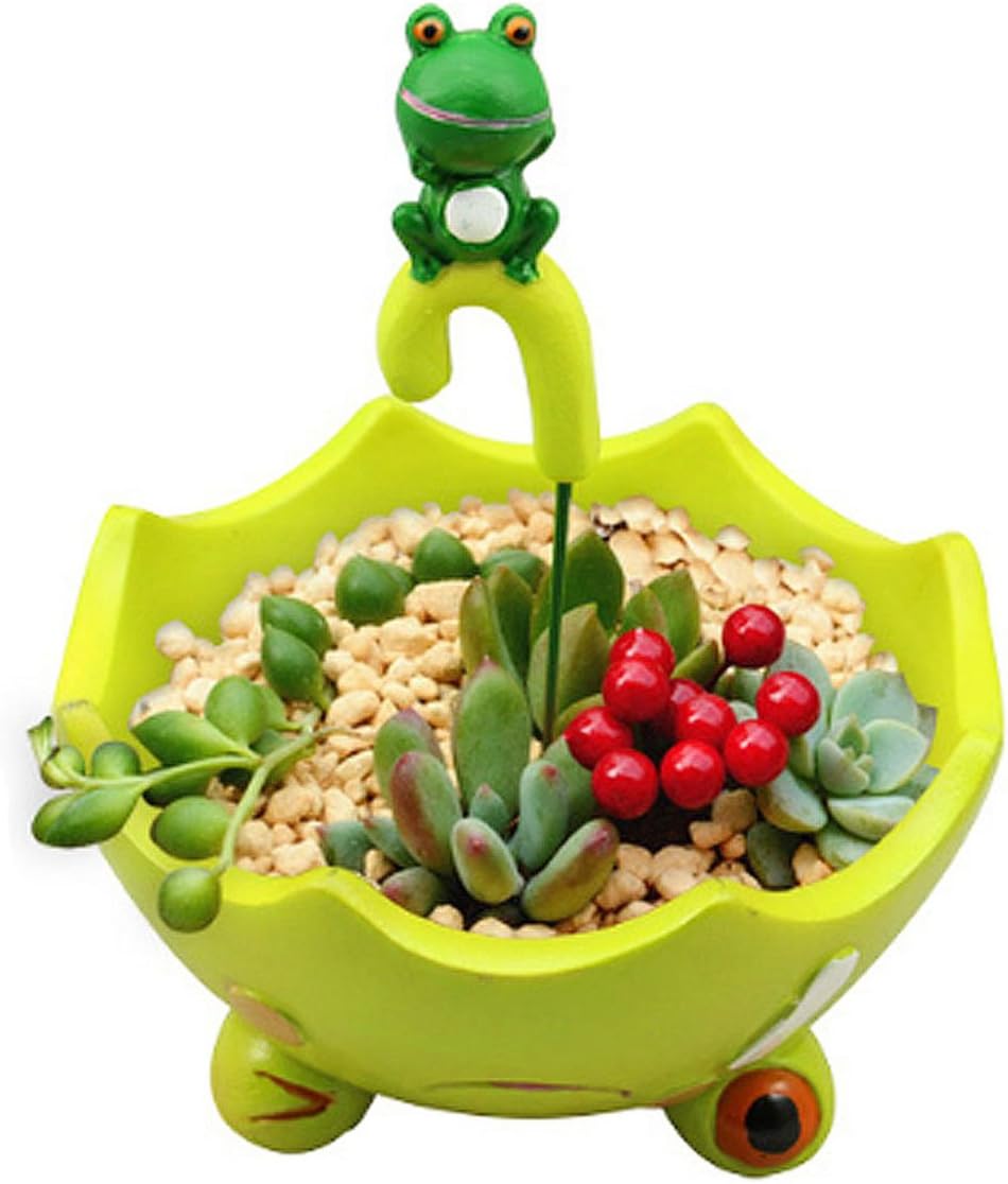 Sun Kea Creative Resin Plants Pots Cute Squirrel Succulent Flower Pots Planter Desk Garden Room Pot Decor