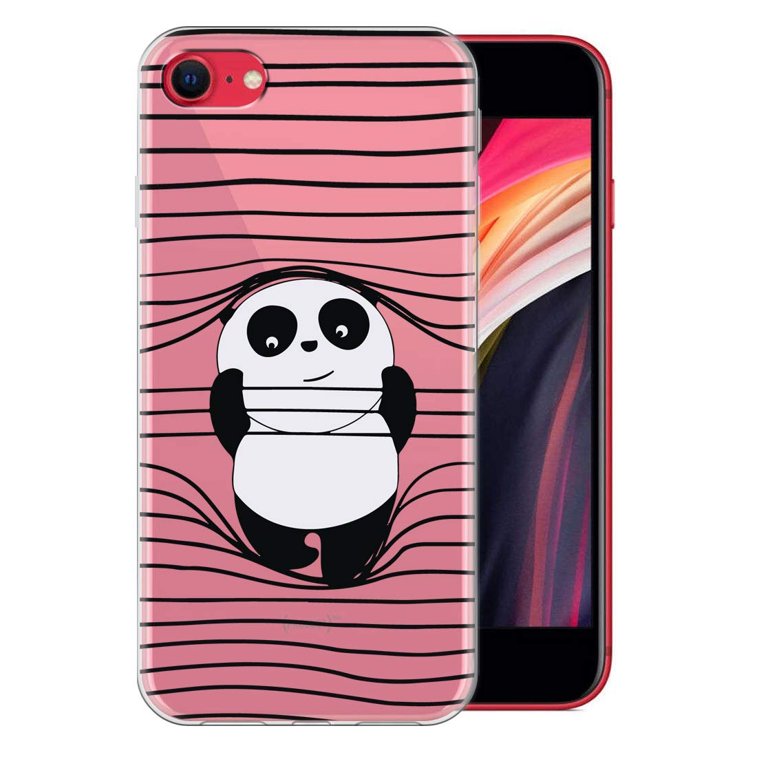 Fashionury Cute Panda Printed Soft Back Cover Case for iPhone SE 3 2022, iPhone SE (2020), iPhone 8/ iPhone 7 Designer Transparent Back Cover iPhone SE 3 2022, iPhone SE (2020), iPhone 8/ iPhone 7 (B08BNLJTZ9) Amazon Price History, Amazon Price Tracker
