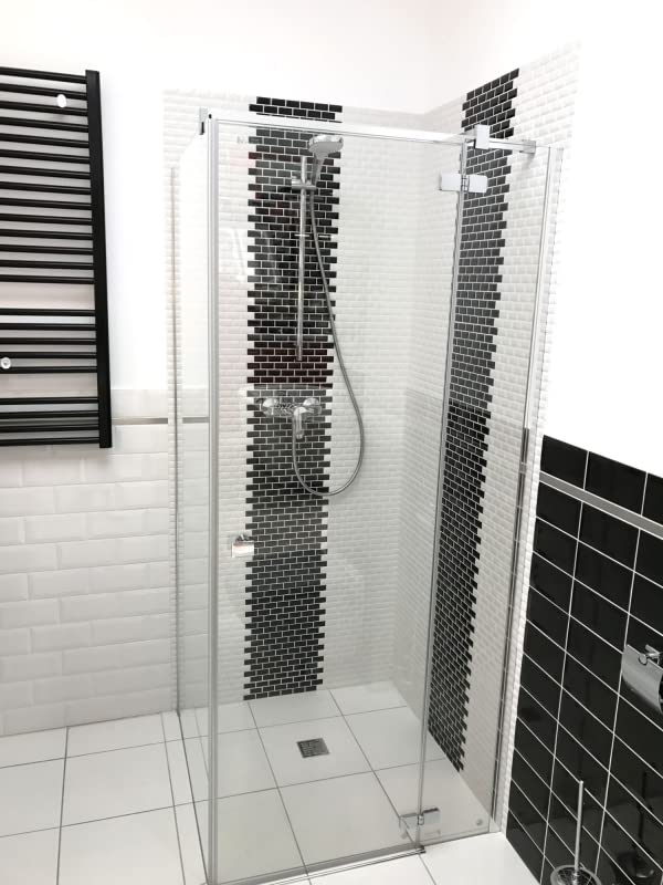 MOS26-0102 Mini Metro Subway Mosaïque Facette Blanche Mosaïque Carrelage Carrelage Cuisine