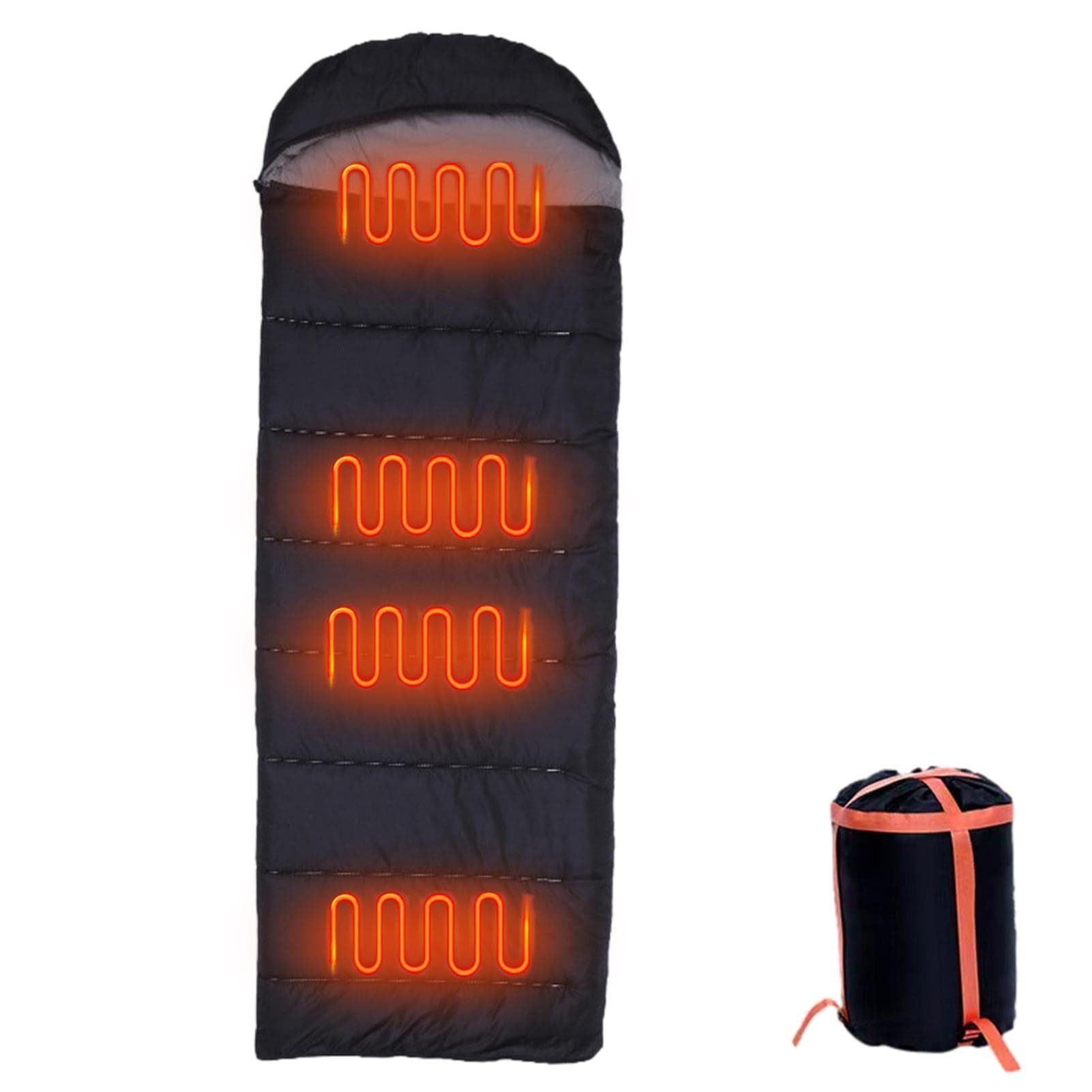 Wontool Electric Sleeping Bag,Portable Heating Sleeping Bag For Camping |  Operated With Battery Power Bank Or Type-c/usb Power Supplies Sleeping Bag  For Backpacking And Hiking : Amazon.co.uk: Sports u0026 Outdoors