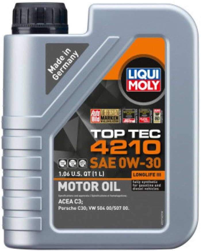 Liqui Moly - Pack of 6 - 1L Top Tec 4210 Motor Oil 0W30 (22156)