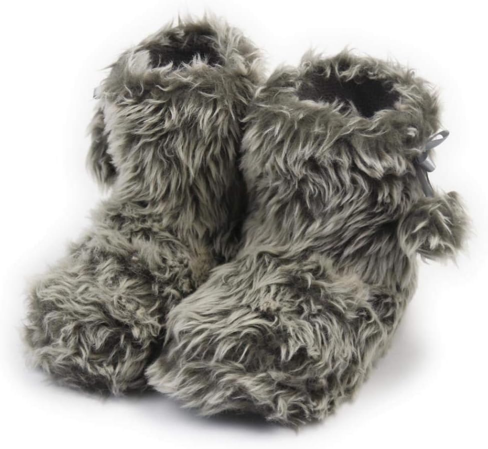 Home Slipper Women's Soft Plush Warm Indoor House Slipper Boots Shoes