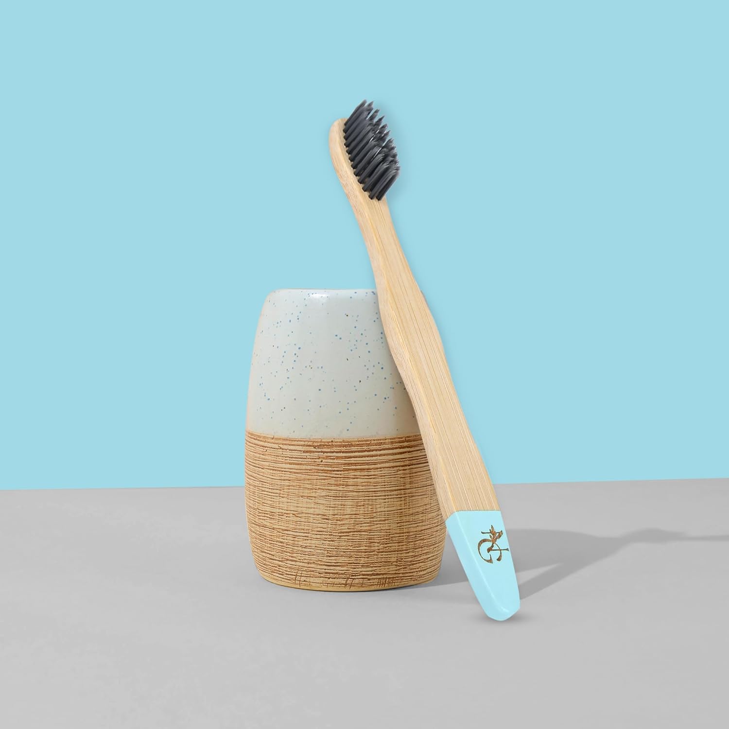 Buy Nature Grace Bamboo Toothbrush Wooden Toothbrush with charcoal