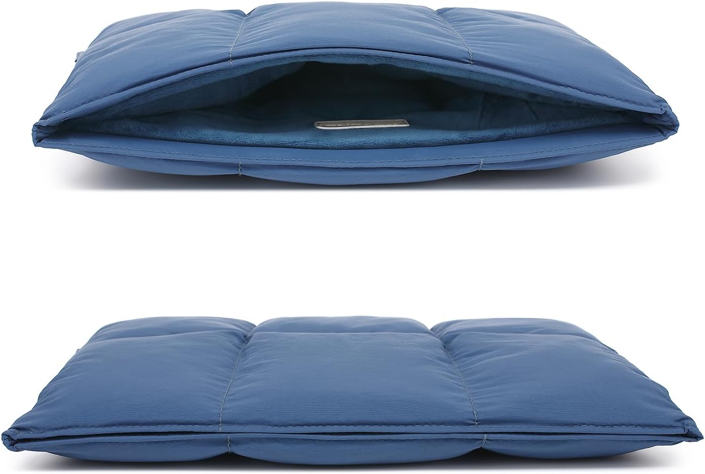 KAYOND Puffy Laptop Sleeve 13 Inch 14 inch, Pillow Shape Laptop Sleeve, Compatible MacBook Pro 13inch 14 Inch M4 M5 Pro/Max, MacBook Air M1 M2 M3 M4 2026, Blue - Image 2