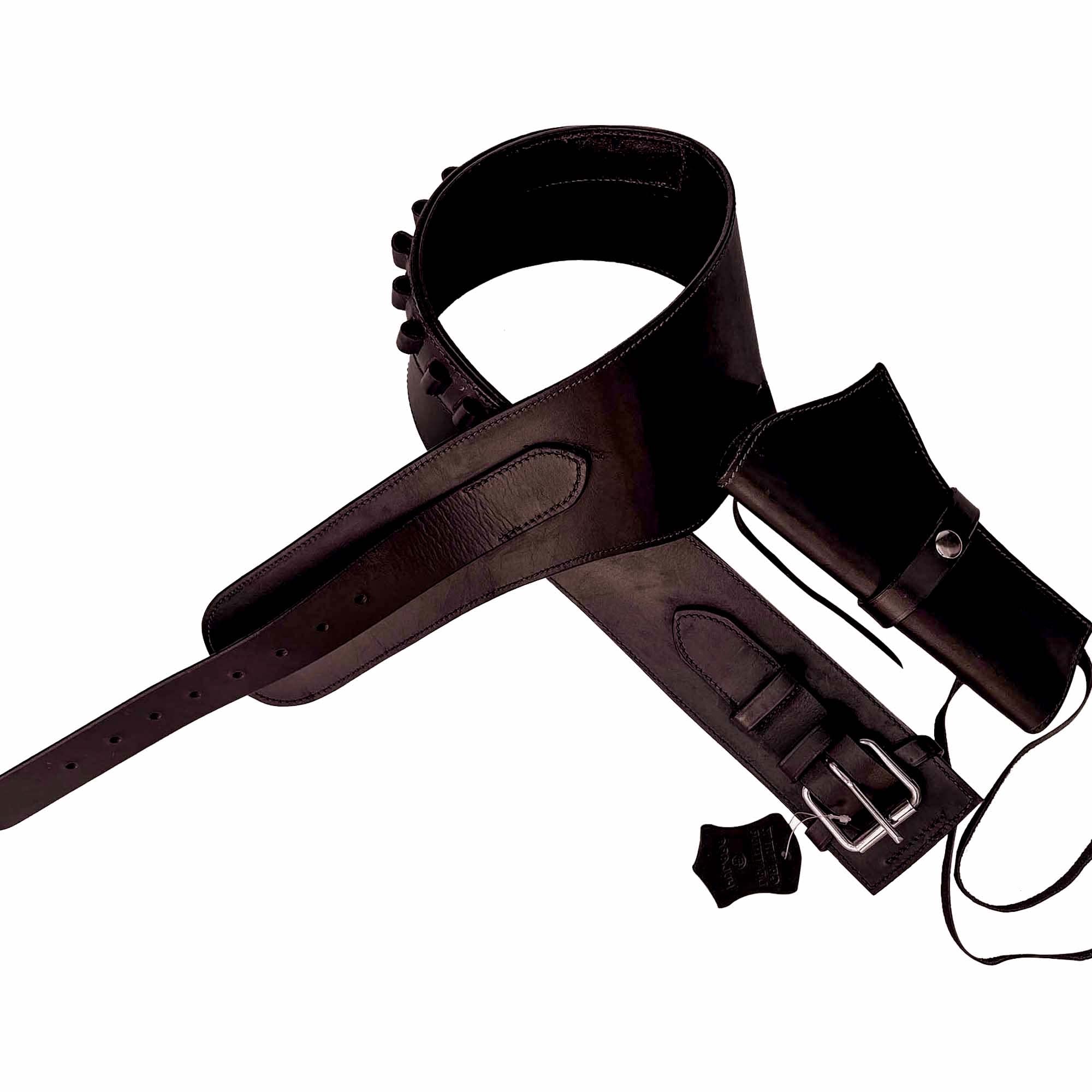 Hulara Full Grain Buff Leather 22 Caliber Plain Western Holster Heritage Rough Rider 22 Holster Western Gun Belt Heritage 22 Holster Cowboy Holster Ruger Wrangler Holster 22 Revolver Holster