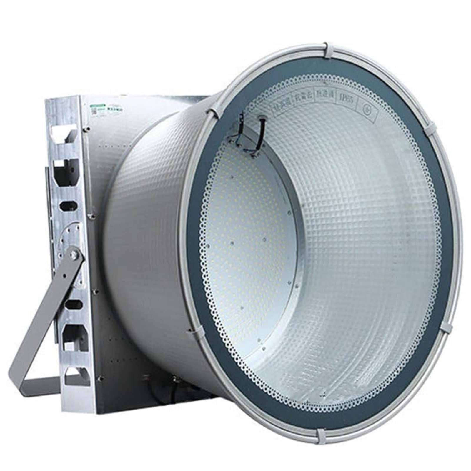 High-Power LED Tower Crane Light, IP66 Waterproof Courtyard Spotlight, Searchlight/floodlight, Outdoor High Brightness for Construction Sites and Plazas(1000w)