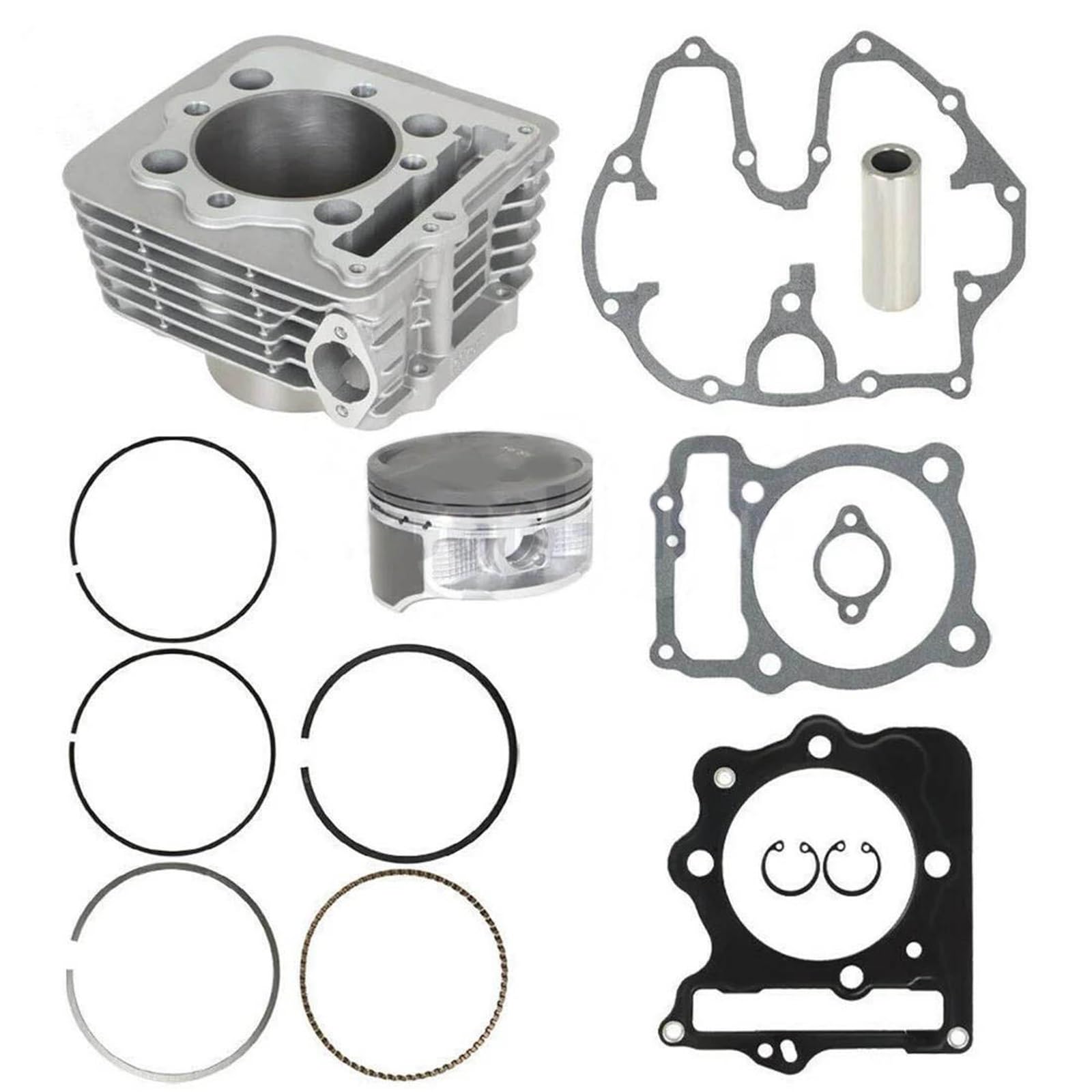 Kit Guarnizioni Testata Pistone Fasce Elastiche E Parte Superiore Per Sportrax TRX400EX 12100-HN1-A70 12191-KCY-672 13011-KCY-670