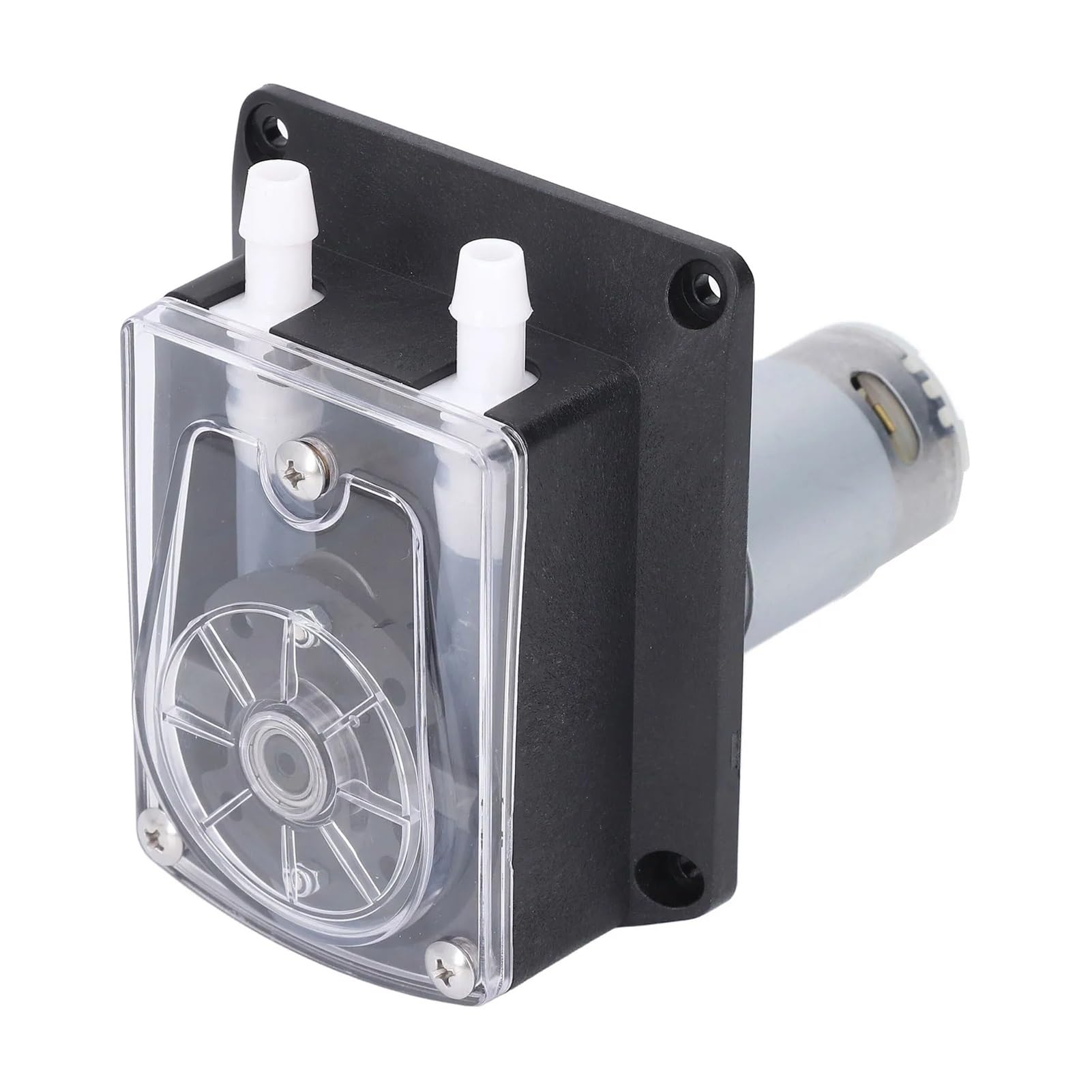 Bomba peristáltica de 1500 ml/min, de alta calidad alimentaria, de doble cabezal, industrial, 24 V CC.