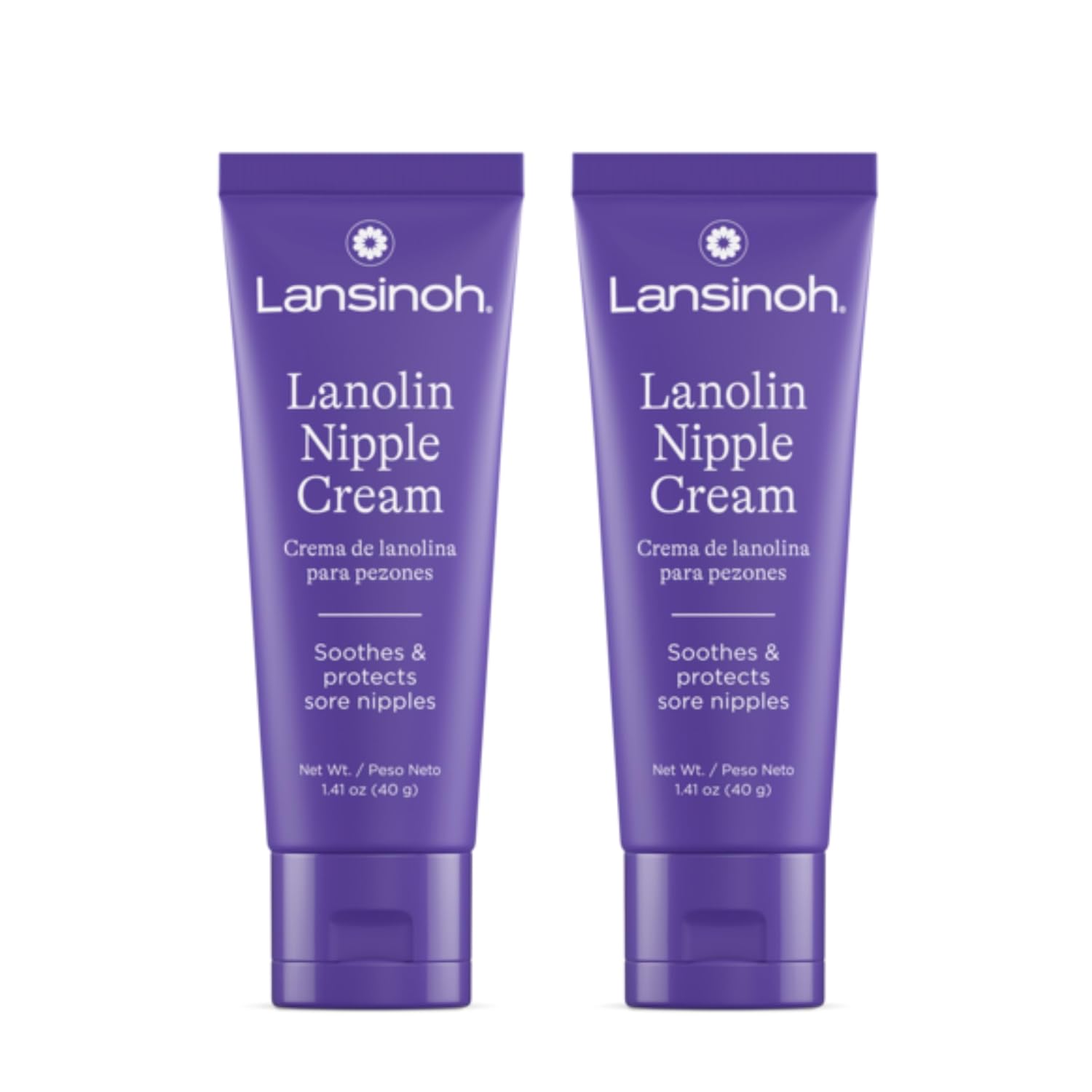 Lansinoh HPA Lanolin Nipple Cream | Sore Nipples Cracked Skin Breast Feeding 100% Natural | Tasteless & Odourless BPA BPS-...