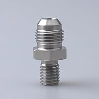 Vista 12 de AC PERFORMANCE Macho M10 x 1.0 Rosca métrica a -3 AN Flare Adaptador Acero Inoxidable