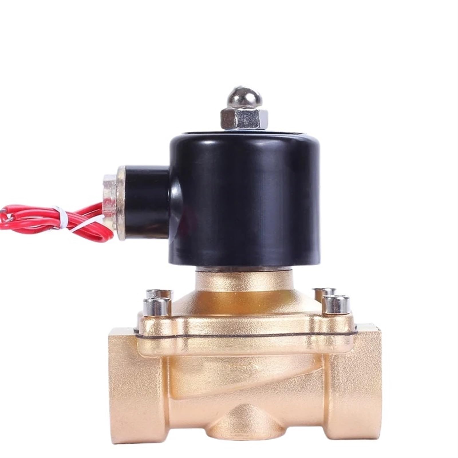 Électrovanne DC12V pour stopper les fuites d'eau et gaz tuyau G4/8 laiton