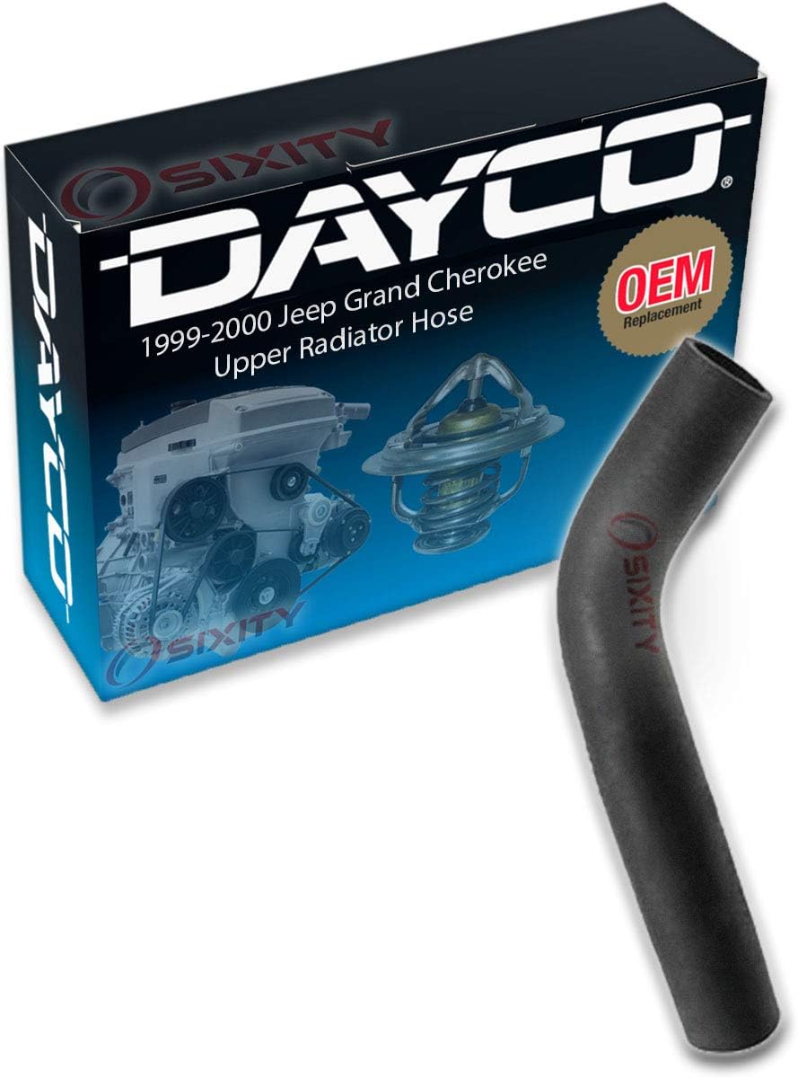 Dayco Upper Radiator Coolant Hose compatible with Jeep Grand Cherokee 4.7L V8 1999-2000