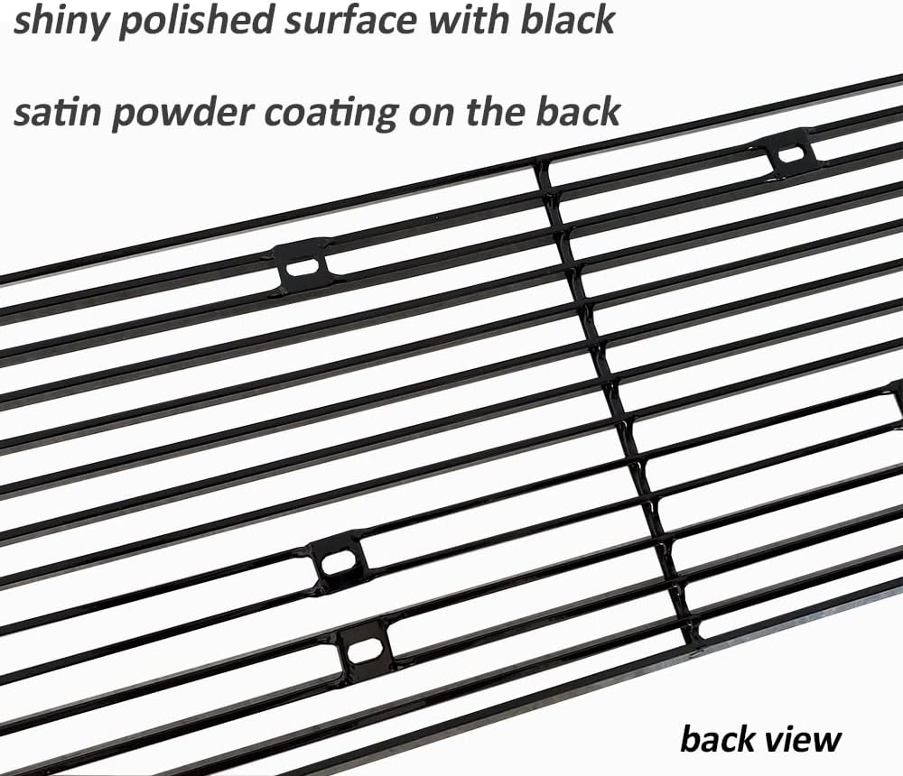 Front Grill Inserts for Nissan Titan 2008-2015 Chrome Aluminum Billet Grille Combo Upper Lower 4pcs 2009 2010 2011 2012 2013 2014