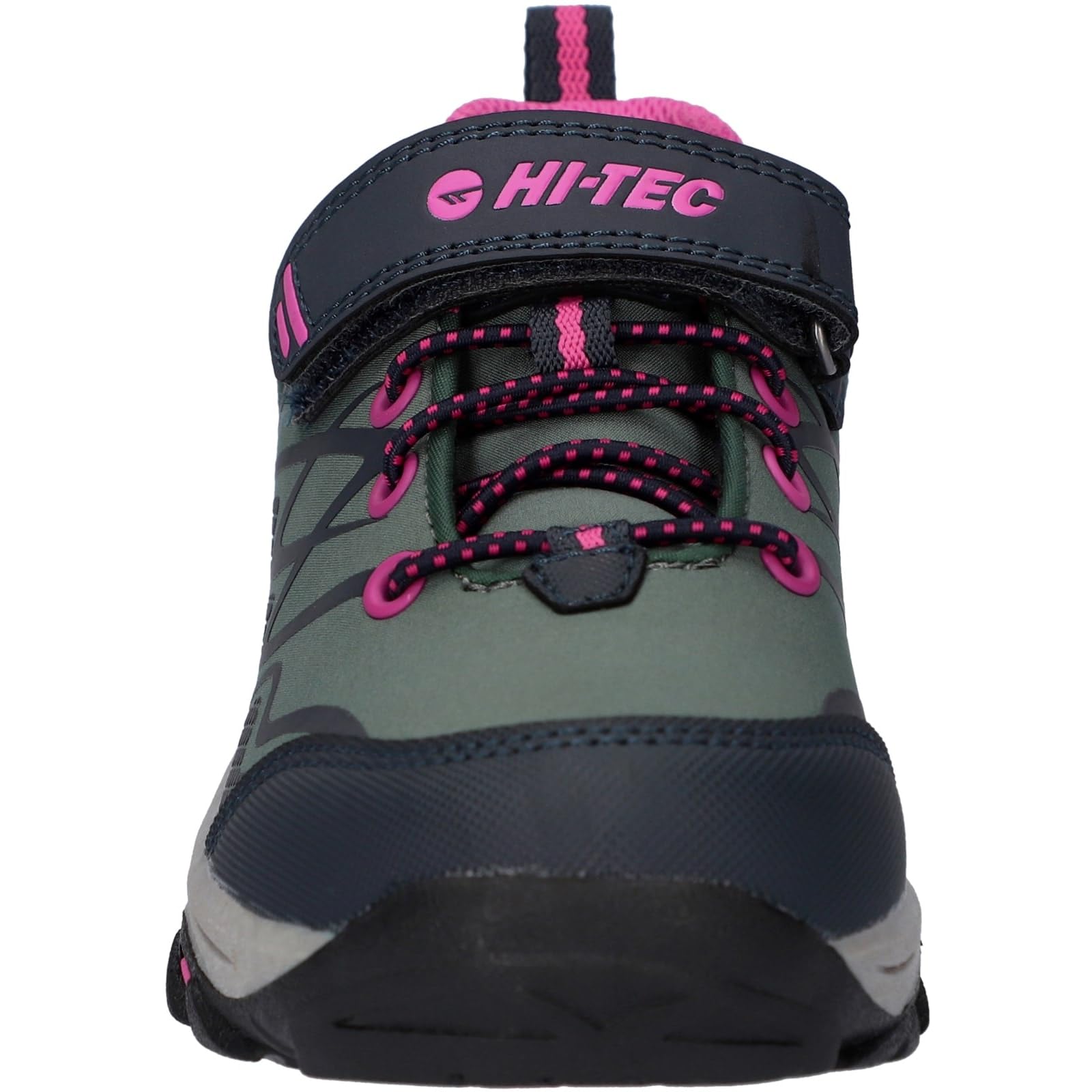 HI-TEC Blackout Low Boots Dark ForestIndia InkPink