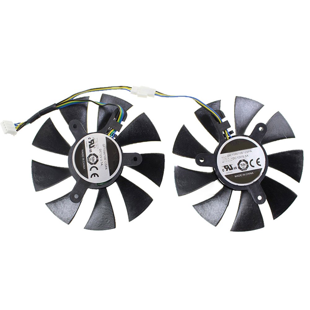 For MSI 450 For Colorful GT730 GT740 For Zotac GTX1070 ZT-P10700G-10M MINI GFY09010E12SPA DC12V PC Graphics Card Cooling Fan