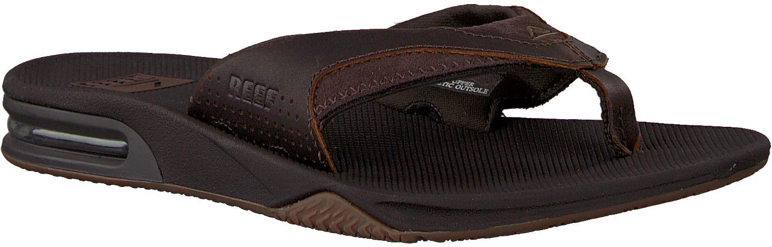 mens reef fanning flip flops sale