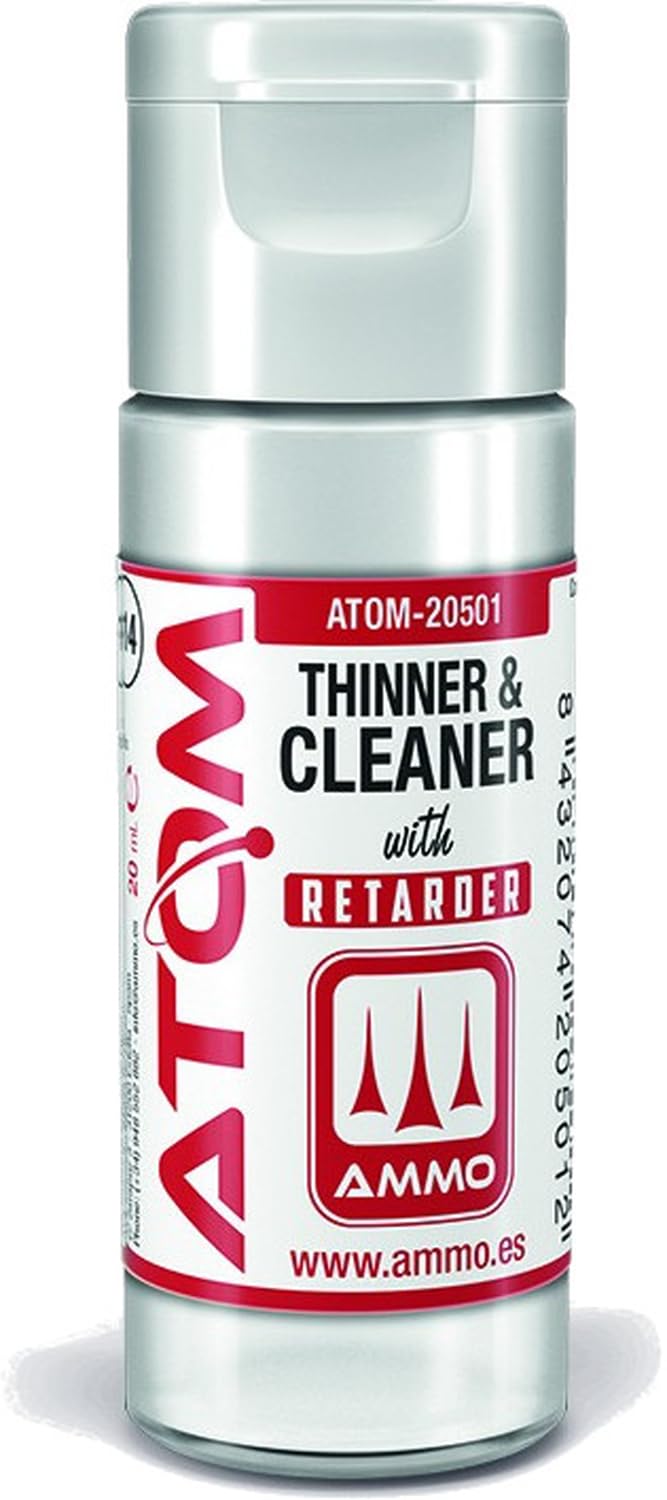 ATOM Thinner and Cleaner with Retarder 20mL