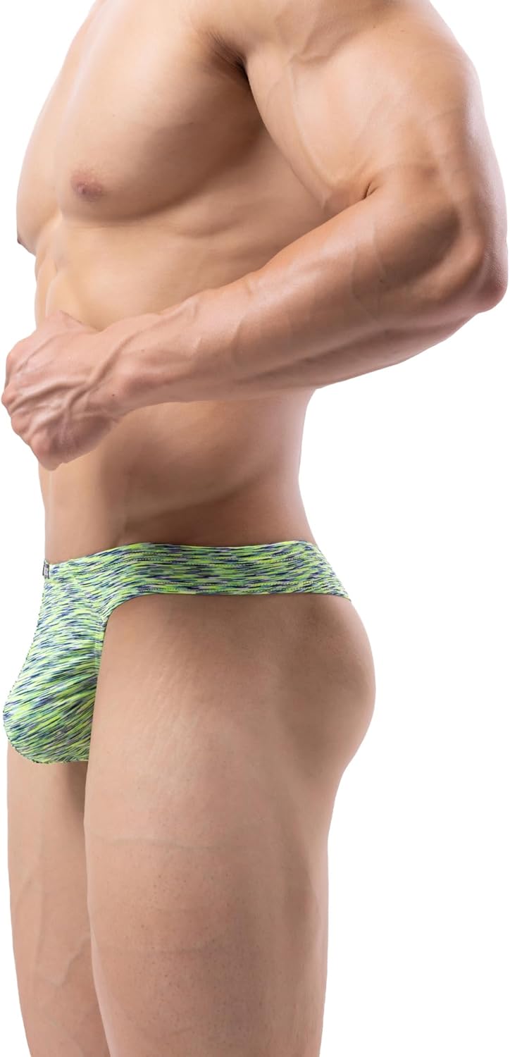Men's Cooling and Breathable G-String Thongs Sexy Moisture Wicking Hipster Underwear - Image 4