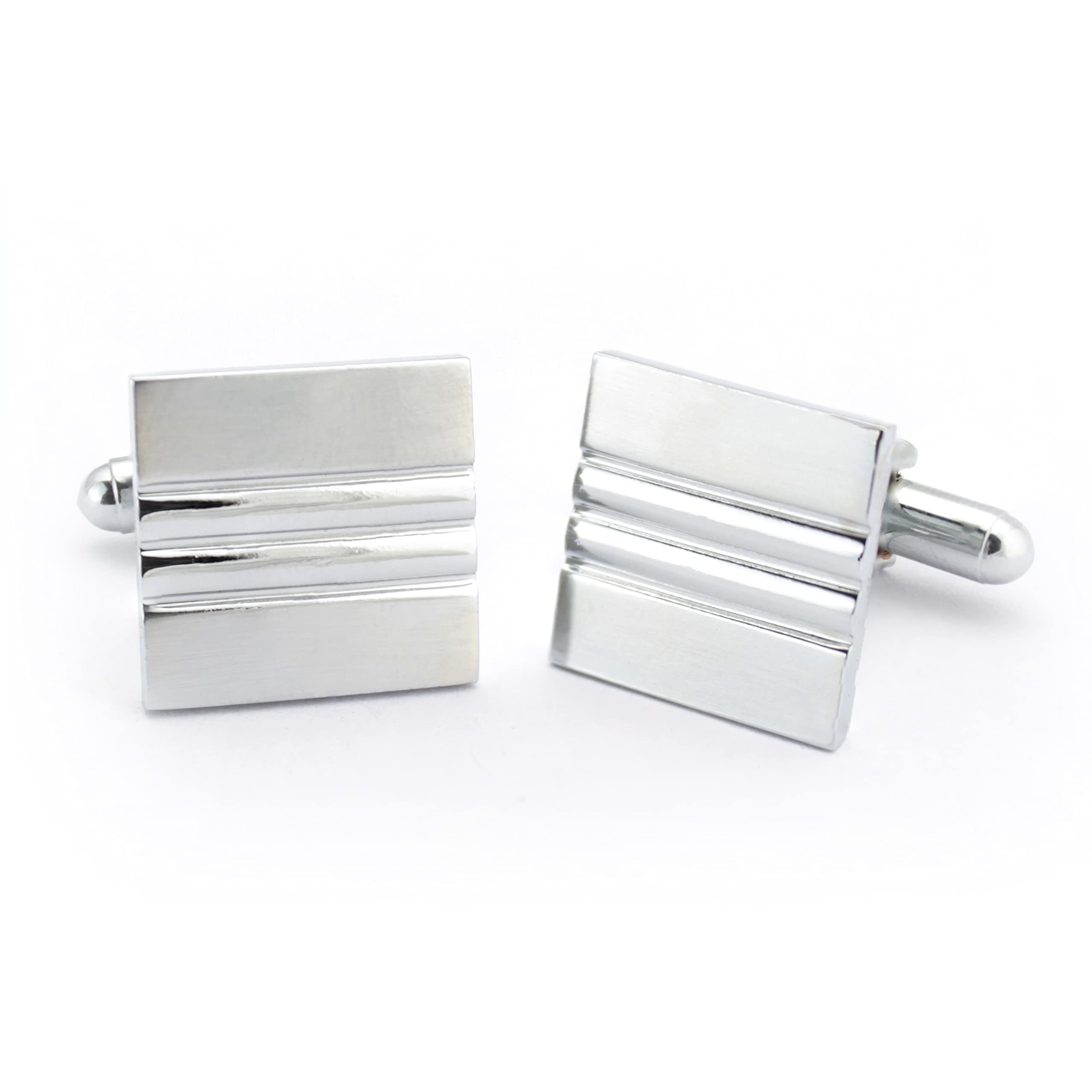 Kavove The Solid Silver Cufflinks For Men