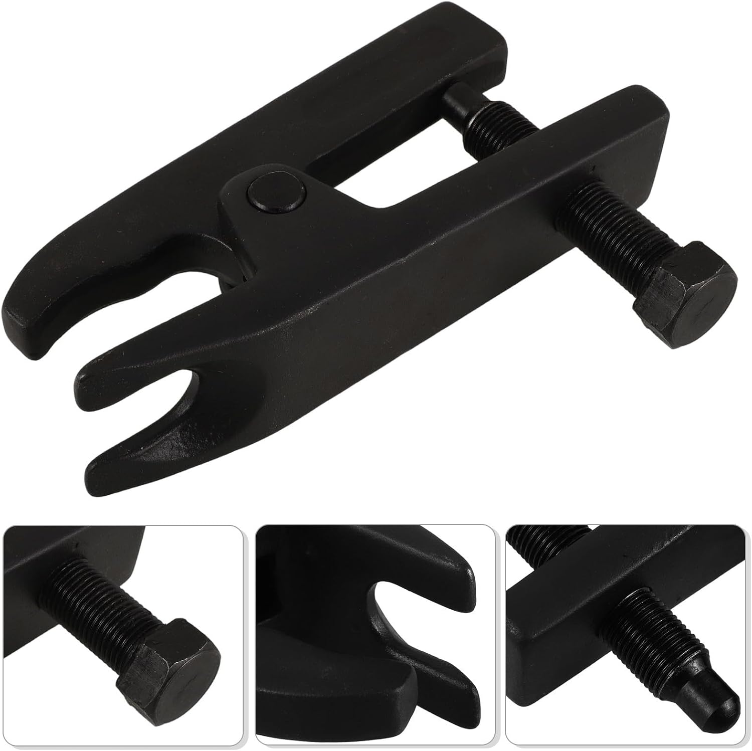 Ball Joint Extractor Tool for Car Balls Removal with Black Finish Practical Tie Rod End Remover for Front Wheel Drive Vehicles and Automotive Steering System Repair