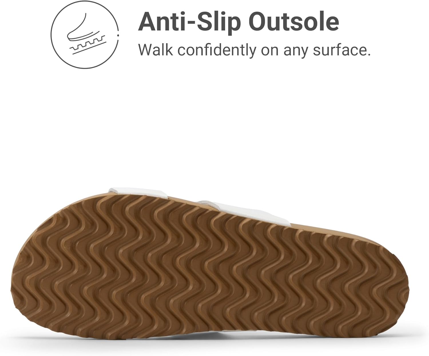 DREAM PAIRS Women's Open Toe Slides Sandals Comfortable Arch Support Footbed Two Strap Slip-on Fashion Casual Beach Vacation Lightweight Flat Sandals Summer for Women - Image 5