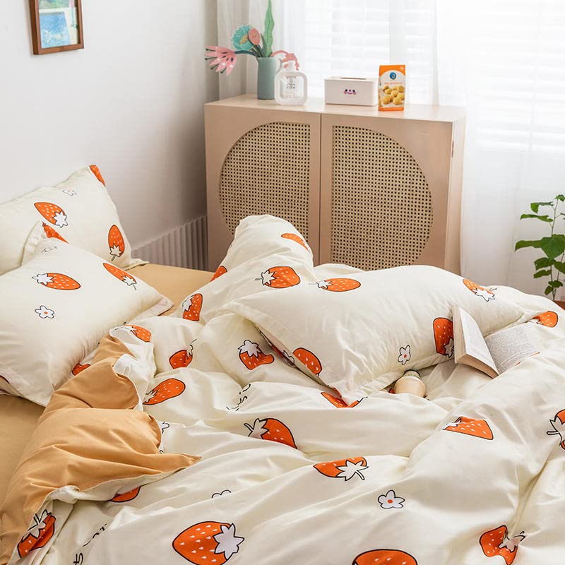 Juego De Ropa De Cama De Forro Polar - Funda Edredón Y Fundas Almohada, Color Lila, 200x200cm