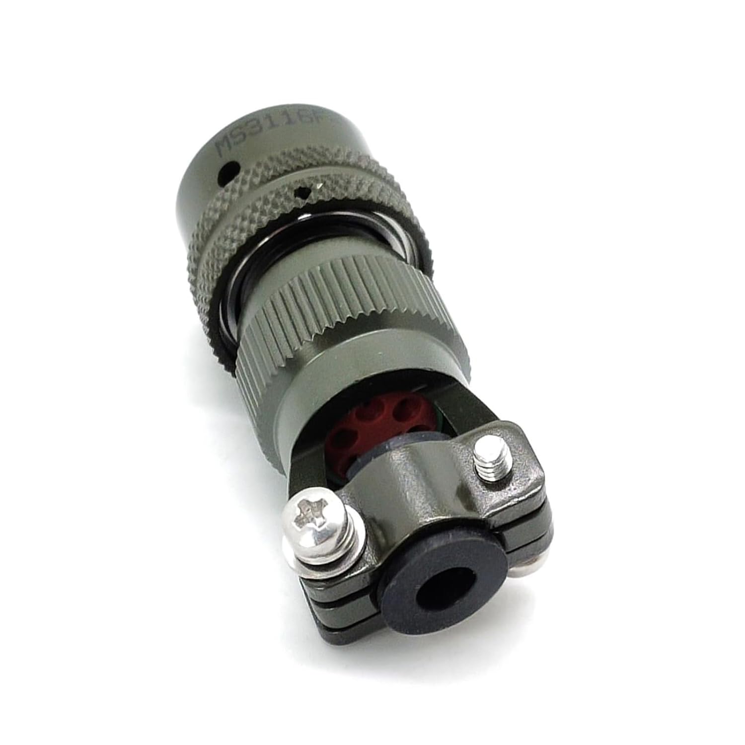 Military Spec Connectors MS3116F10-6P Male Plug 6Pin Straight Solder，MIL-DTL-26482 Bayonet Series Connector (Plug)
