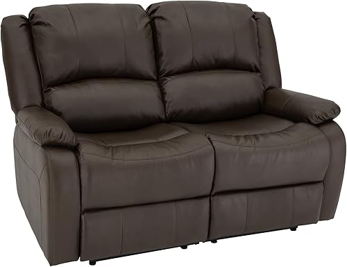Miniatura 50 de RecPro Charles Collection sofá doble de 67 pulgadas con respaldo reclinable para caravana o cámper, mueble, sillón doble
