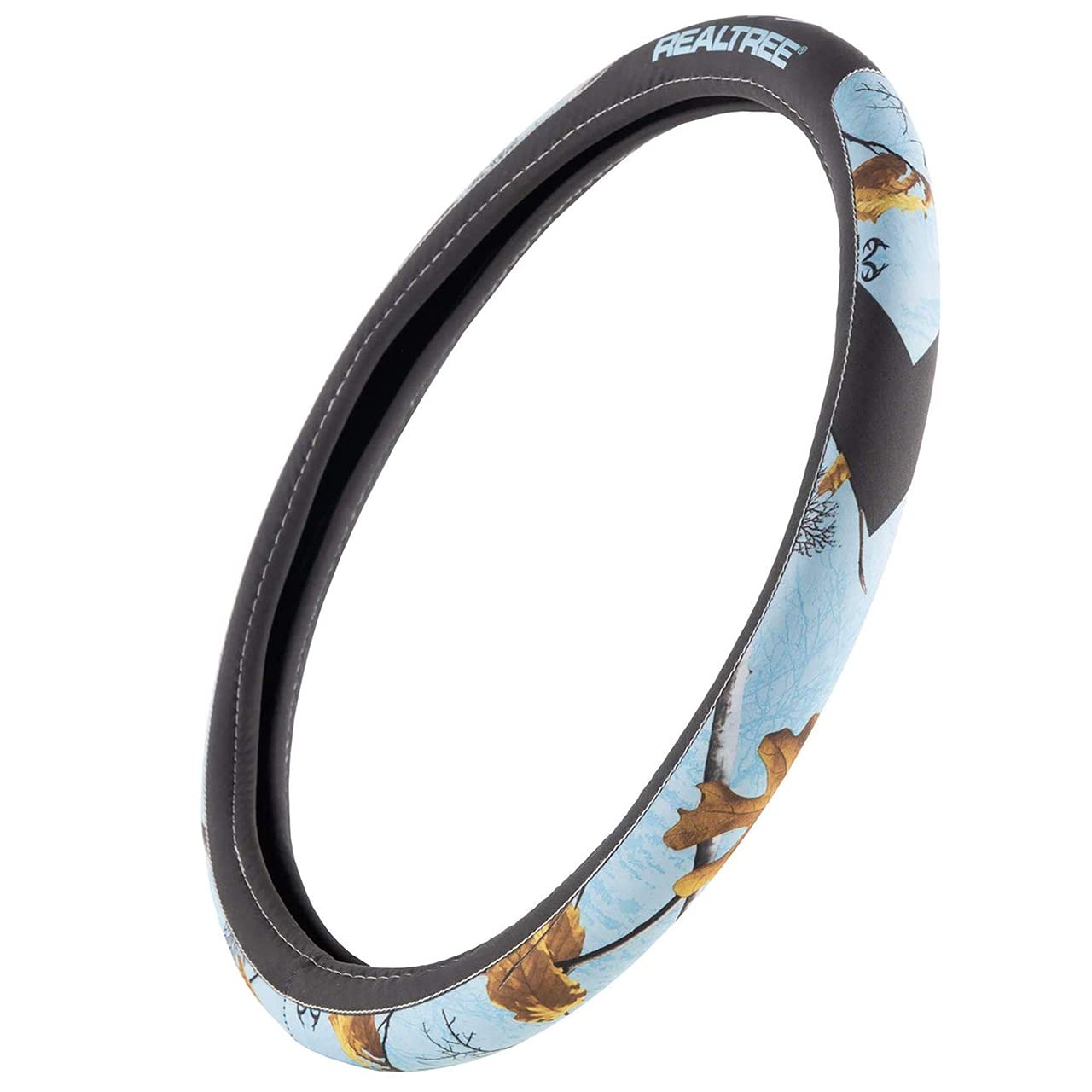 RealtreeRealtree MicroBow & Bridger Steering Wheel Cover | Ice Blue/Realtree XTRA | Single