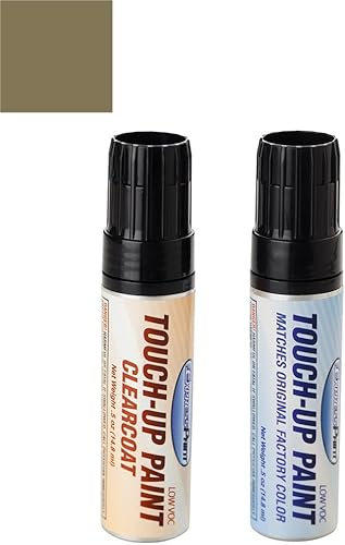 Miniatura 1 de Tarro de media onza para pintura de retoque automotriz BMW 3  Havanna Metallic Clearcoat A17  Paquete todo incluido