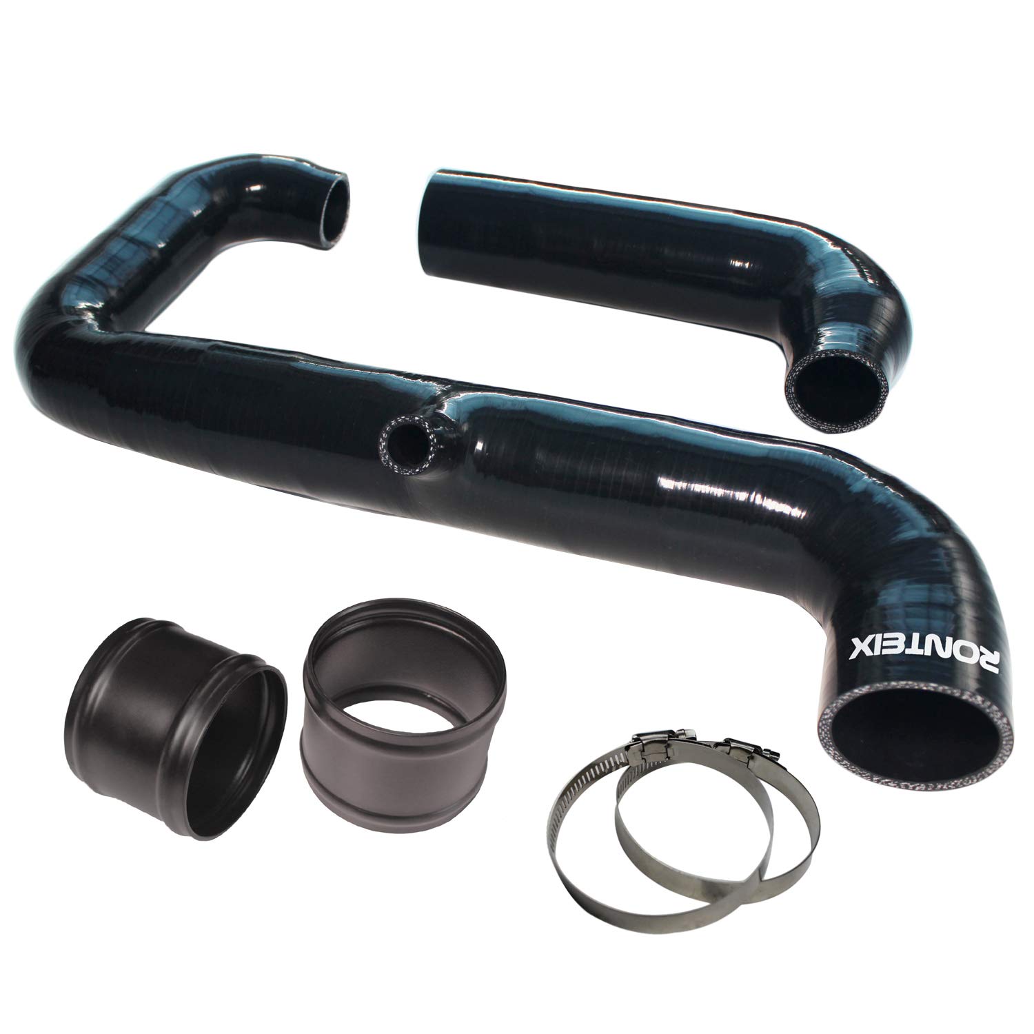 RONTEIX Silicone Wire Reinforced Cold Air Intake Inlet Pipes Hose Kit,compatible with BMW N54 335I &