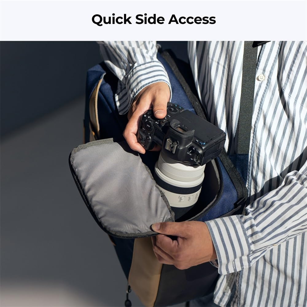 Borsa Reflex Zaino fotografico for viaggi all'aperto, escursionismo, fotografia, borsa 20L