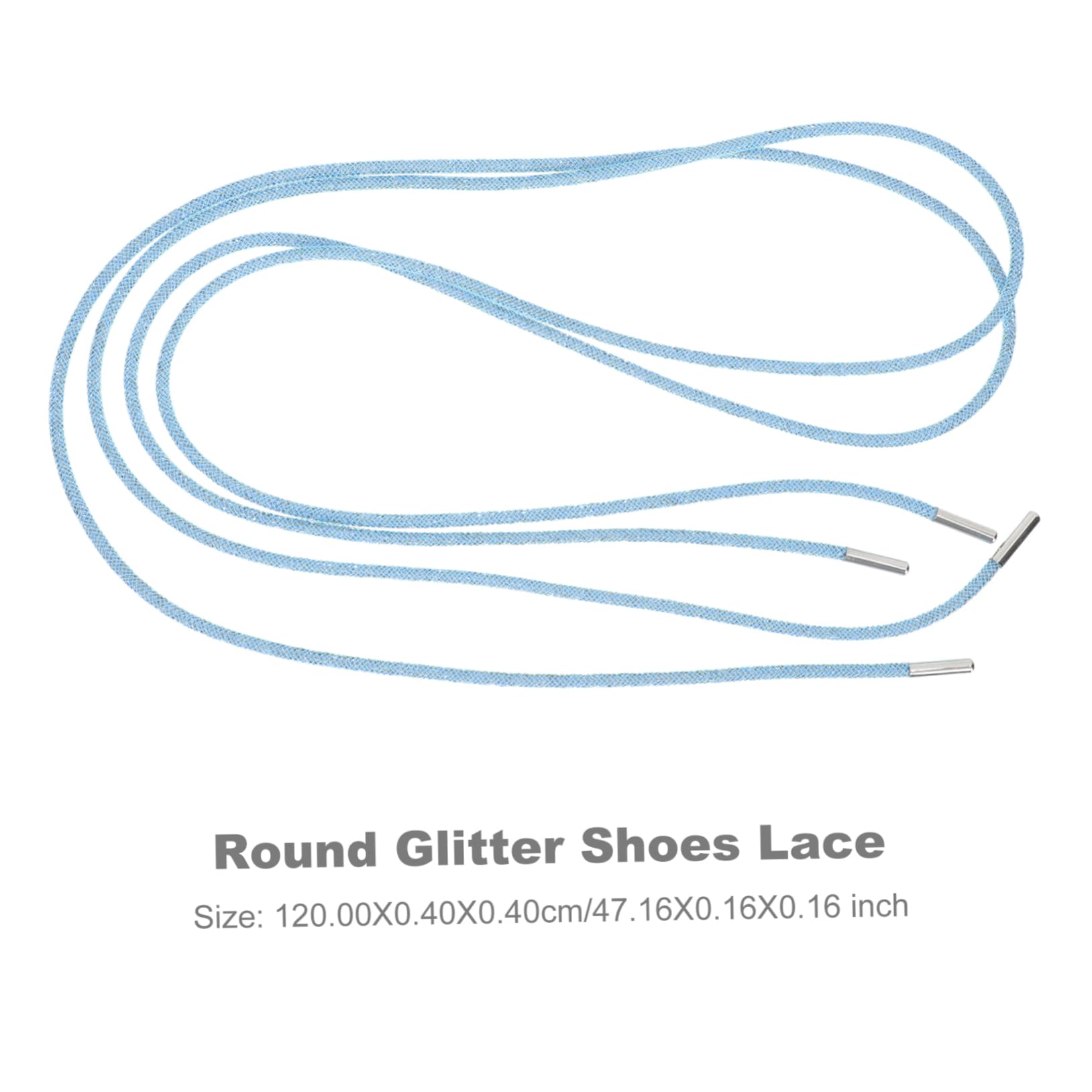 2pares Cuerda De Zapato De Cristales De Brillo Para Calzado Decoración Elegante Para Zapatillas y Calzado Casual De Para