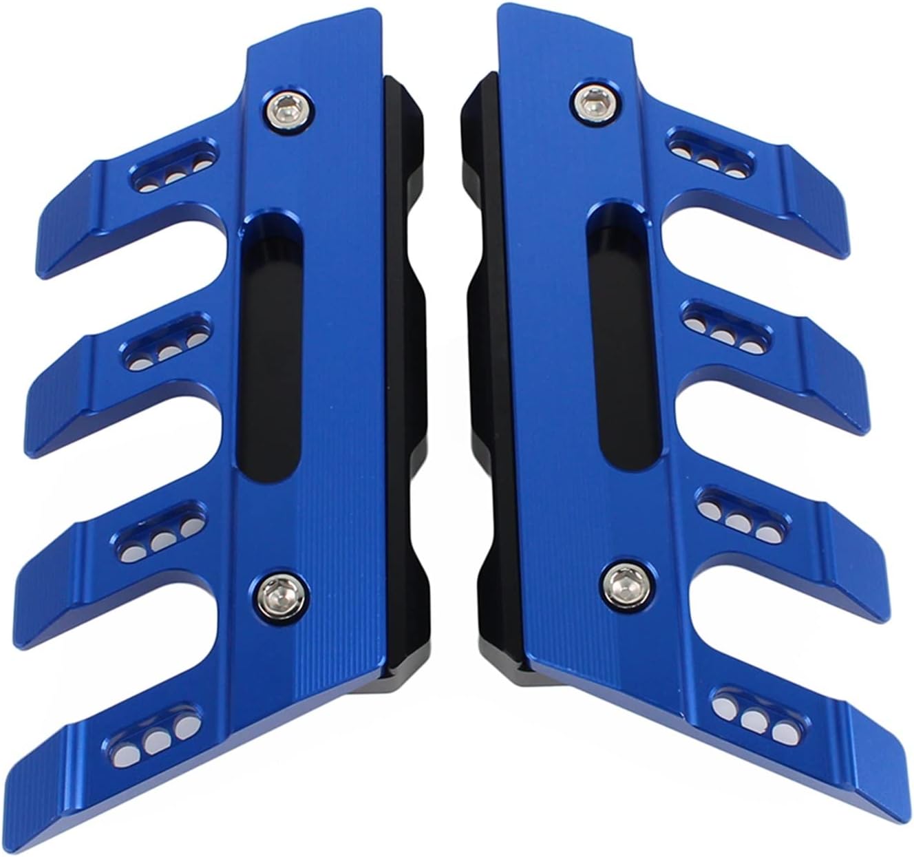 For 1125R 1125 R XB 12R Motorcycle Mudguard Front Fork Protector Guard Block Front Fender Anti-fall Slider Accessories Motorcycle Slider(Titanium)