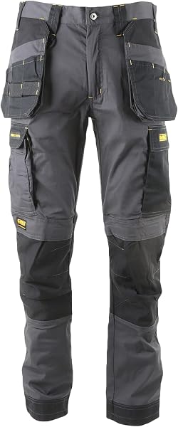 DEWALT Men's Fairhaven Pro-Stretch, Slim Fit, Holster Pocket Work Trousers - 1