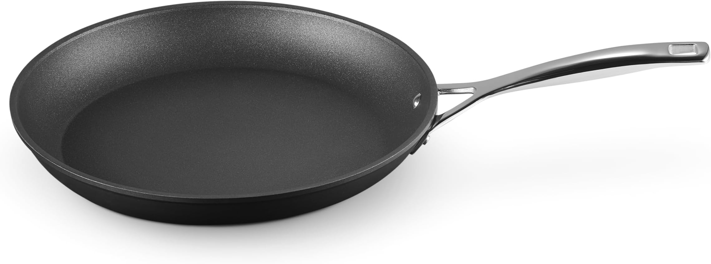 Le Creuset Toughened Non-Stick 30x4.5cm Frying Pan, Aluminium, 51112300010002, Black