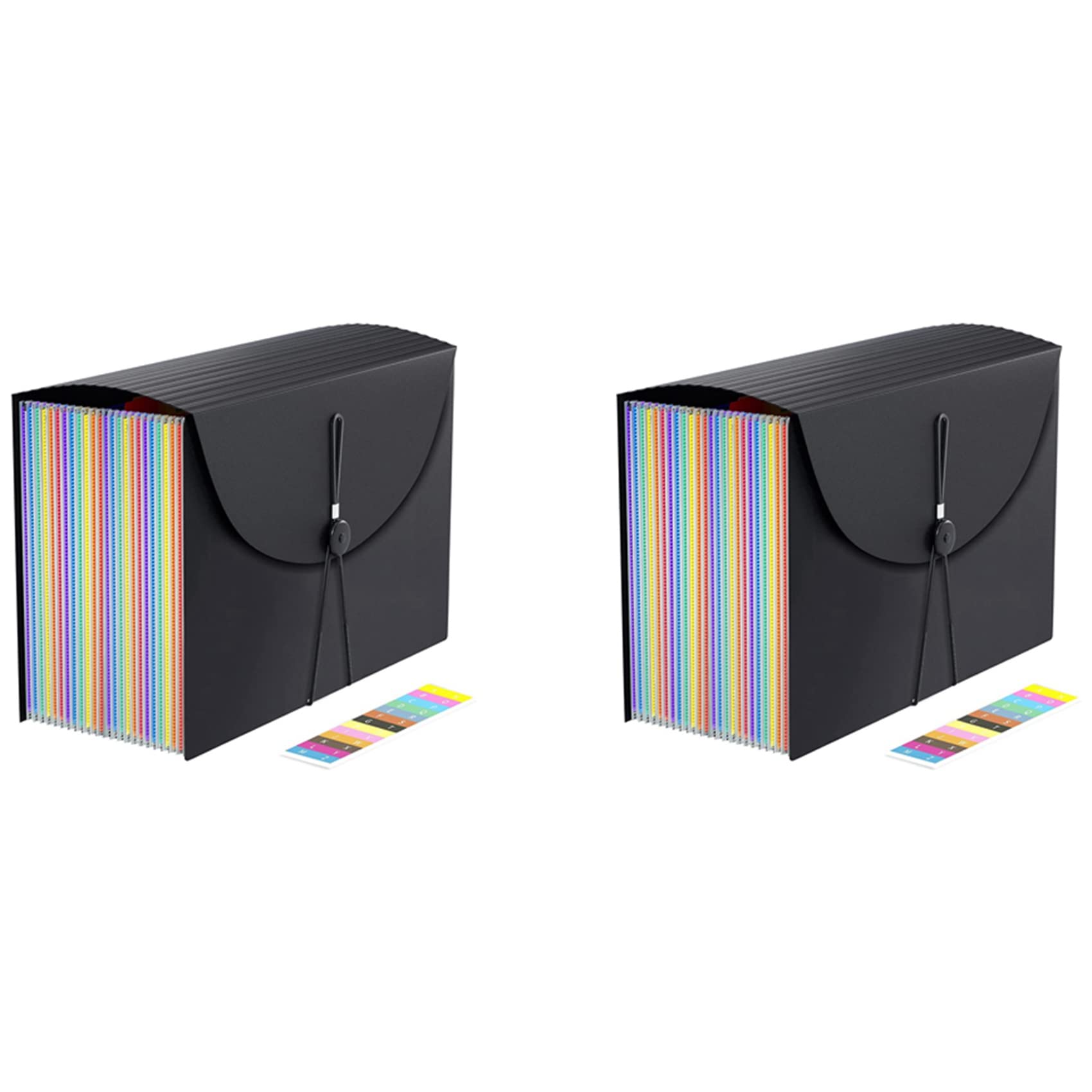 Dossier de fichiers extensible trieur accordéon A4 portable pour classement de documents