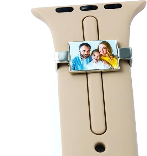 Correa de reloj personalizada con nombre personalizado para reloj inteligente con foto y correa de reloj inteligente, accesorios de correa de reloj