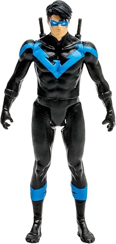 Miniatura 3 de McFarlane Toys - DC Direct - Figura de 3 pulgadas con cómic WV2 - Nightwing (DC Rebirth)
