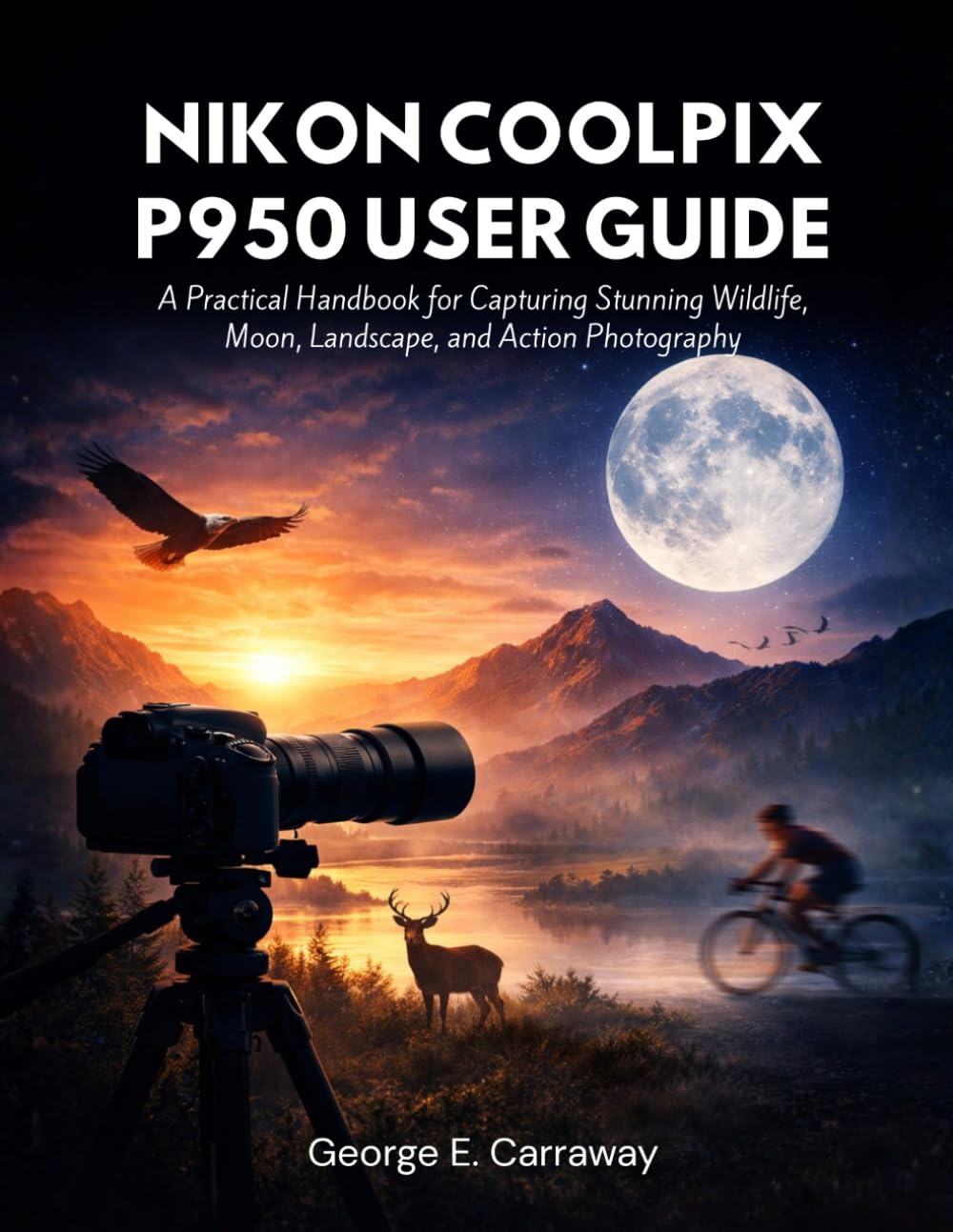 NIKON COOLPIX P950 USER GUIDE: A Practical Handbook for Capturing Stunning Wildlife, Moon, Landscape, and Action Photography