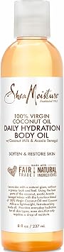 Shea Moisture Daily Hydration Body Oil Virgin Coconut Oil For Dry Skin Paraben Free 8 oz | For dry skin - moisturize and nourish with this lightweight blend of Virgin Coconut Oil.