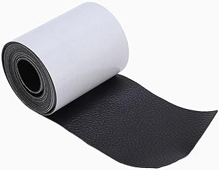 Faux Wood Beam Strap, 5FT PVC Leather Flexible Beams Gap Hiding Strap, Self Adhesive Decorative Wood Beams Metal Look Straps, Ceiling Beam Straps for Architectural Cabin Shutter