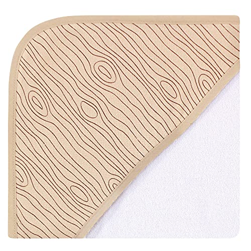 Hudson Baby Unisex Baby Cotton Rich Hooded Towels, Woodland, One Size #TOP1