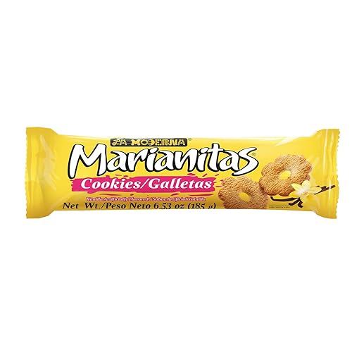 Miniatura 9 de La Moderna Marianitas de chocolate de 6.53 onzas, aperitivos divertidos para niños, auténticas galletas de nuez mexicanas, Galletas de nuez para